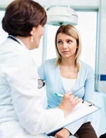 Woman Consulting Her Doctor