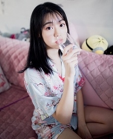 Woman Drinking Glass of Water